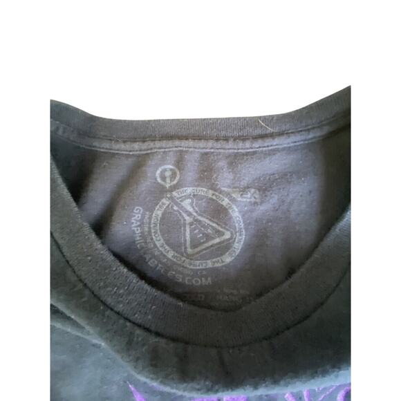 Graphic T-shirt We’re All Mad Here Cheshire Cat 2XL Ha Ha Ha! - Picture 3 of 3